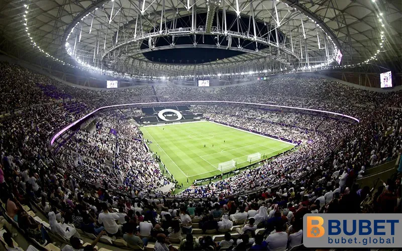 Sân vận động tổ chức World Cup với hàng ngàn khán giả